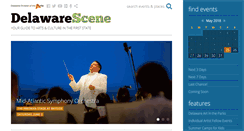 Desktop Screenshot of delawarescene.com