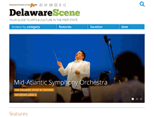 Tablet Screenshot of delawarescene.com
